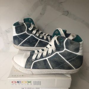Geox J Smart Denim Boys sneakers